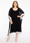 Dress square VOILE - black - #2