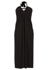 Dress pleated uni DOLCE - black 