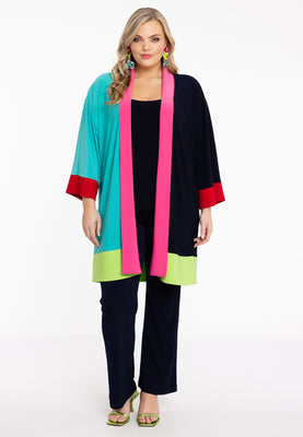 Kimono Colourblocking DOLCE - blue - #2