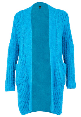 Cardigan Teddy - turquoise - #4