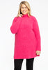 Pullover met col Teddy - pink