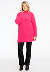 Pullover met col Teddy - pink