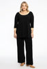 Tunic Flare Contrast Lines DOLCE - black - #2