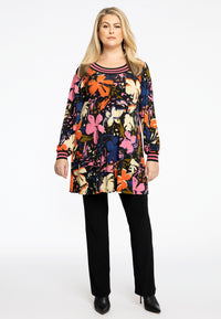 Tunic Wide Bottom FIORE - black - #2