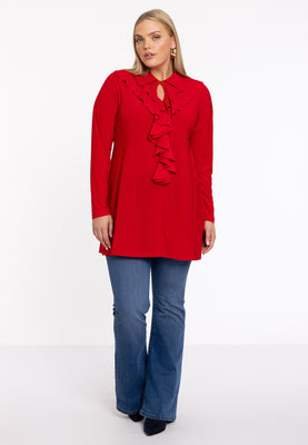 Tunic Double Volant DOLCE - red  - #2