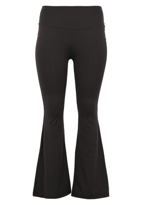 Trousers flare TRAVEL - black  - #3