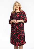 Dress wide A-line SIENNA - black - #1