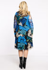 Dress Frilled ARDENNES - blue - #3