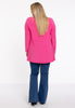 Tunic V-neck pleat DOLCE - pink - #3