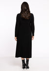 Dress long gather DOLCE - black - #3