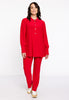 Blouse flare puff sleeve DOLCE - red  - #5