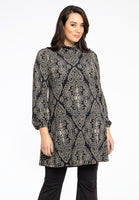 Tunic high neck SANSA - black  - #1