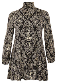 Tunic high neck SANSA - black - #4
