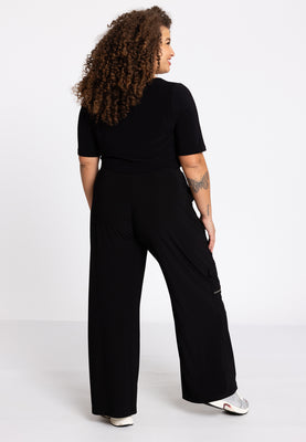 Trousers loose cargo DOLCE - black  - #3