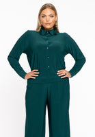 Blouse short DOLCE - dark green - #1