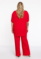 Trousers long PLISSE - red  - #2