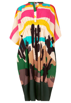 Kaftan CACTUS - green  - #4