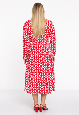 Dress wrap PENELOPE - red  - #3