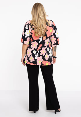 Tunic belt HIBISCUS - black  - #3