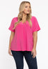 Tunic V-neck DOLCE - pink