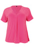 Tunic V-neck DOLCE - pink - #4