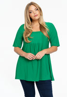 Tunic flare DOLCE - green - #1