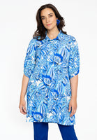 Blouse puff sleeve PORCELAIN - blue - #1