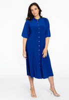 Dress smock shoulder DOLCE - indigo - #2