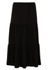 Skirt long puckering DOLCE - black  - #3