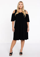 Dress cut out shoulder DOLCE - black - #2