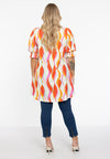 Tunic wide bottom AURELI - orange - #3