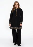 Tunic leo collar - black - #2