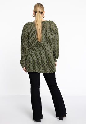 Sweater square LIV - light green - #3