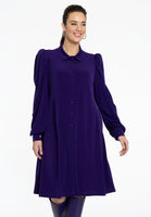 Dress puff sleeve DOLCE - purple  - #1