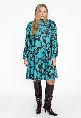 Dress A-line JONES - turquoise - #2