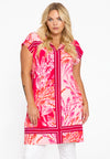 Tunic sleeveless SCARF - pink