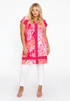 Tunic sleeveless SCARF - pink