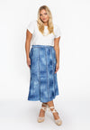 Skirt Mermaid FRAYED - blue