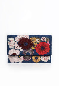 Clutch mit Blumen - #1