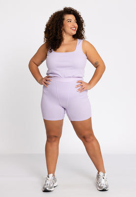 Boxer rib LOUNGE - light purple - #1