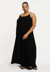 Langes spaghettikleid swing dolce - Schwarz
