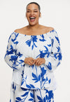 Top FIORELLINA - indigo