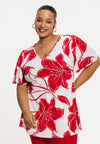 Top A-line LILY - red 