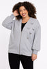 Bomber butterfly HANNELORE - light grey