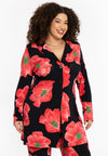 Langes blazer petals - Rot