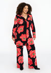 Long blazer PETALS - red - #2