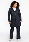 Langes blazer denim dolce - Schwarz