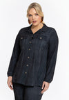 Blouse flare DENIM DOLCE - black