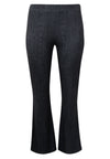 Trousers bootleg DENIM DOLCE - black 