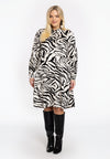 Blouse-dress TIGRE - black